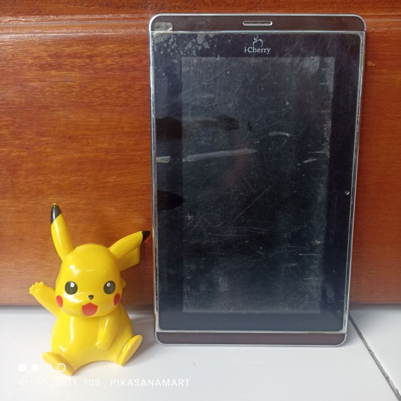 Tablet Android i-Cherry kondisi MATI/RUSAK