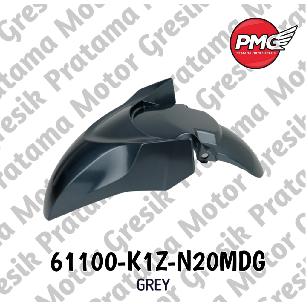Spakbor Depan Grey Honda PCX 160 K1Z - 61100K1ZN20MDG
