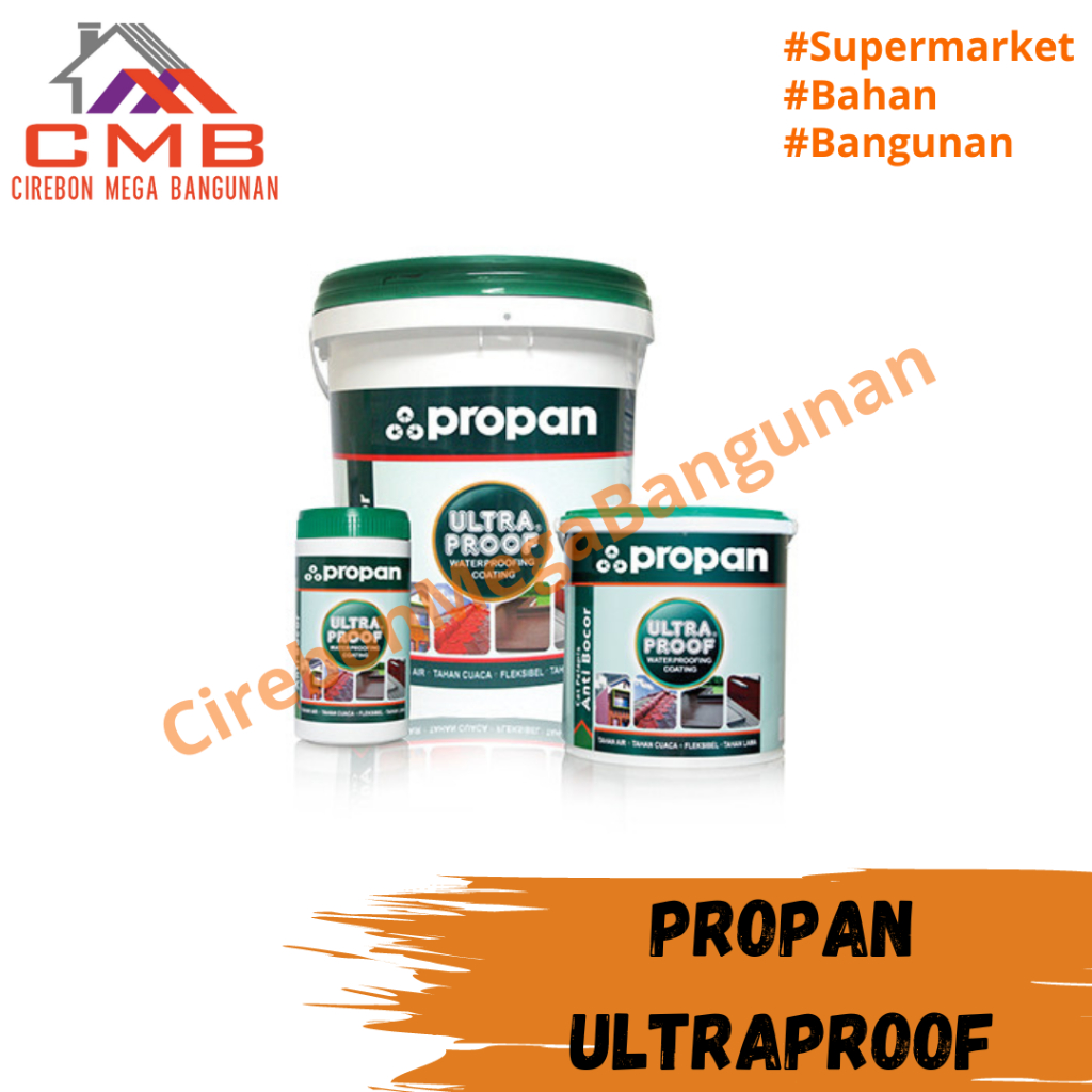 PROPAN ULTRA PROOF 4 KG / CAT PELAPIS ANTI BOCOR / CAT ANTI BOCOR / CAT PROPAN / ULTRA PROOF / PROPA