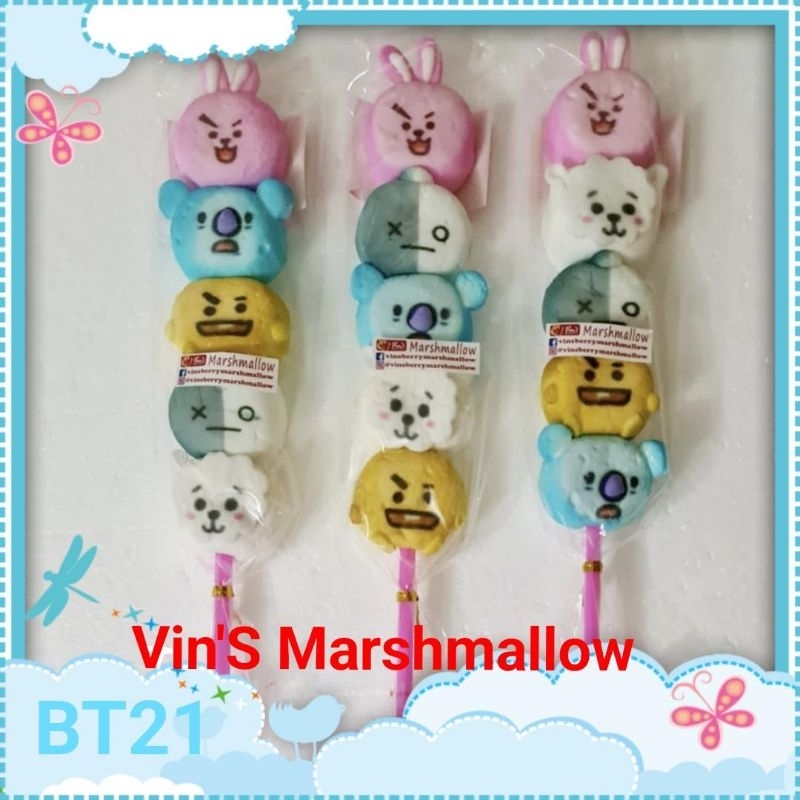 

Vin'S Berry Marshmallow Karakter BT21 - 1pcs