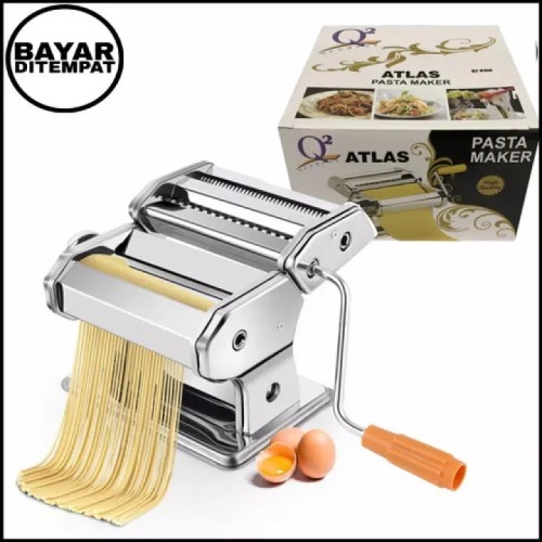 BARNIQ Pasta Maker ATLAS Gilingan Mie, Molen, Pangsit Mesin Gilingan mie Pangsit pisang Molen pasta 