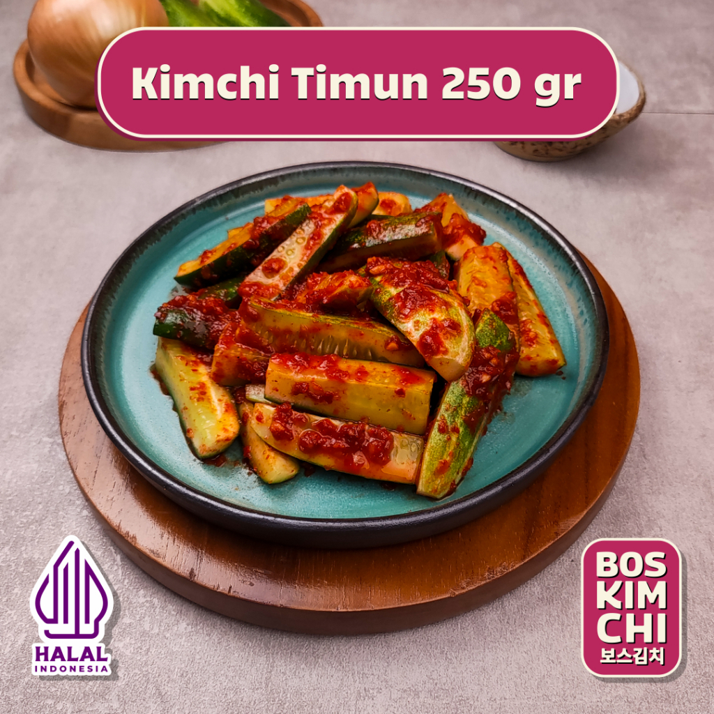 

Kimchi Timun 250 gr | Boskimchi | Oi Kimchi