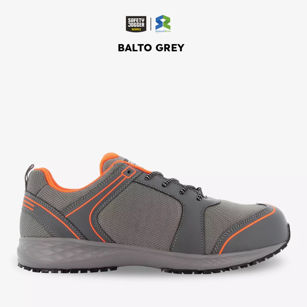 SEPATU PRIA/WANITA SAFETY JOGGER BALTO GREY & NAVY