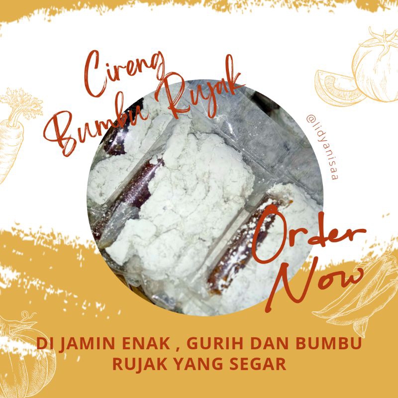 

Cireng bumbu rujak
