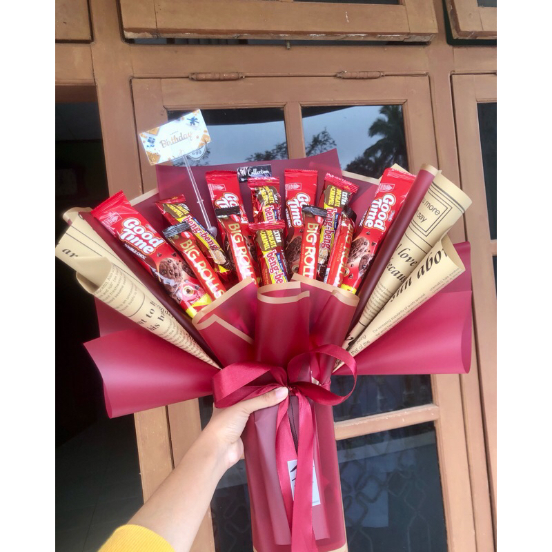 

bouqet snack/buket snack besar 55.000