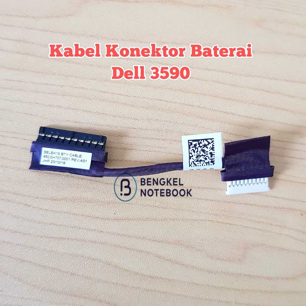 Kabel Konektor Baterai Dell G3 15 3590 G3 3500 G5 5590 G5 5500 G5 5505 SE 051NFV 450.0H707.0001