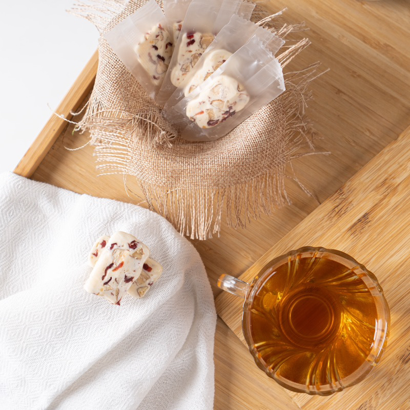 

NOUGATKU ALMOND CRANBERRY 50gr || || PERMEN NOUGAT || NOUGAT CANDY