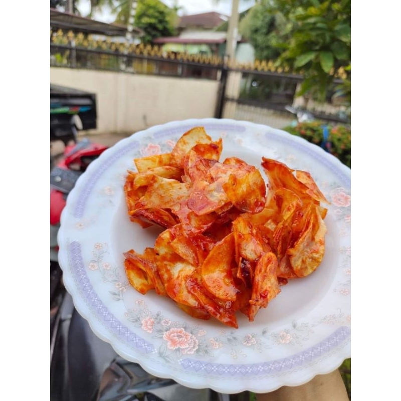 

KRIPIK UBI PEDAS MANIS