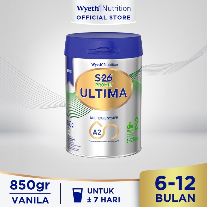 SUSU S-26 PROMIL ULTIMA 850 GRAM TAHAP 2 USIA 6-12 BULAN