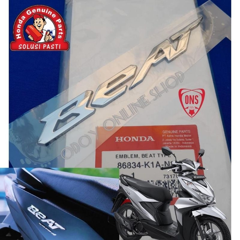 Emblem logo Beat deluxe K1A Beat street deluxe 2020 2021 2022 2023 Ori  AHM