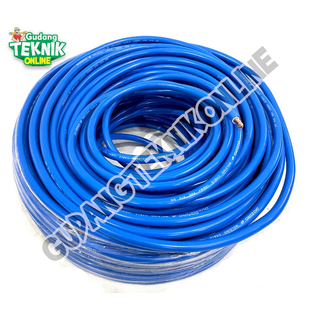 (1 ROLL DOZIRO 100M) Kabel Las 12mm 16mm 25mm DOZIRO / Kabel Mesin Las Welding Serabut 16 25 mm - Ca