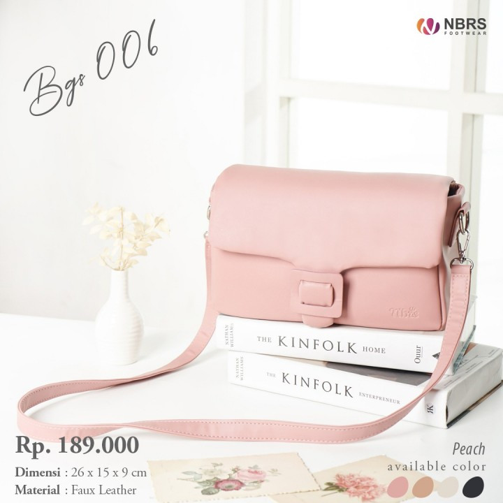 NIBRAS TAS WANITA BGS 006,BGS 006 TAS WANITA,TAS WANITA,TAS SELEMPANG,TAS BAHU WANITA,TAS PROMO,NIBR