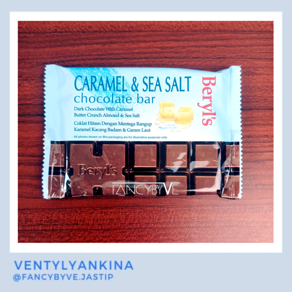 

BERYL'S CARAMEL & SEA SALT CHOCOLATE BAR (ORIGINAL JASTIP MALAYSIA) - READY STOCK -