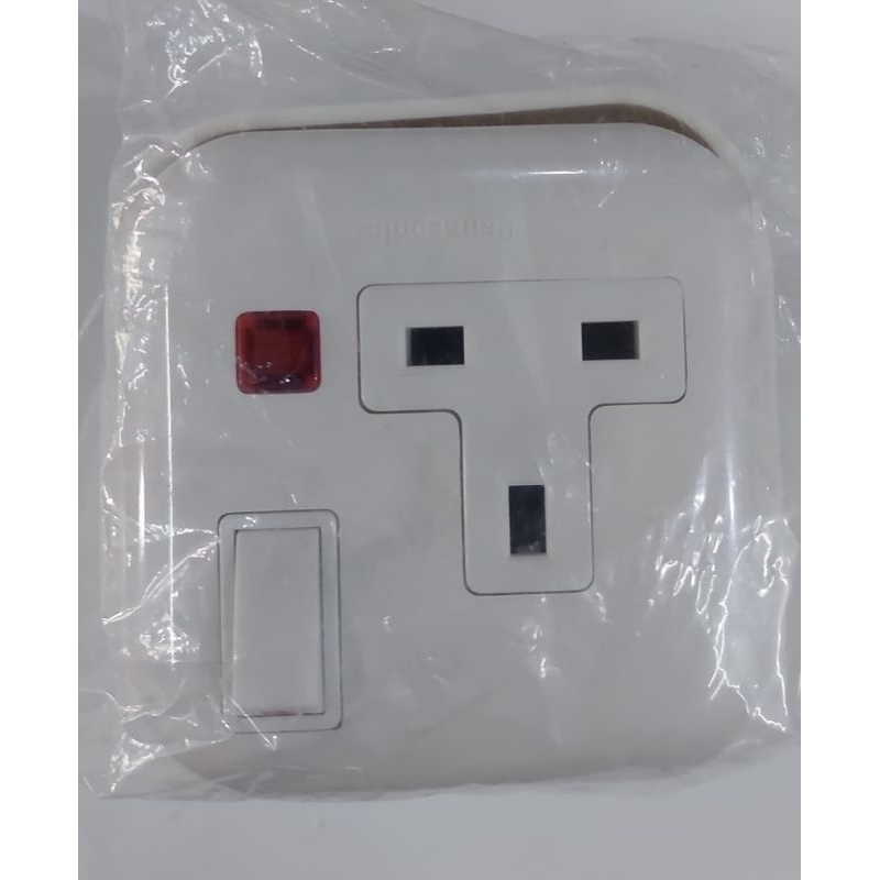 PANASONIC STOP KONTAK AC WBJ1214W-3K WBJ 1214 W 3 K SET / NON SET WEJ9111W WBJ6010W / WEJ 9111 W / W