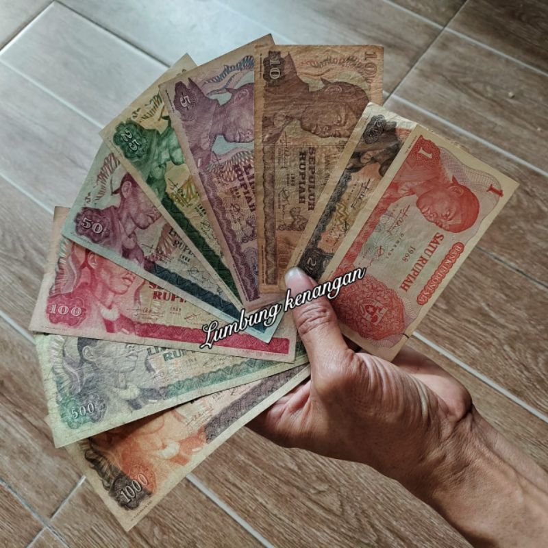 SS2LK uang kuno Set Seri Sudirman