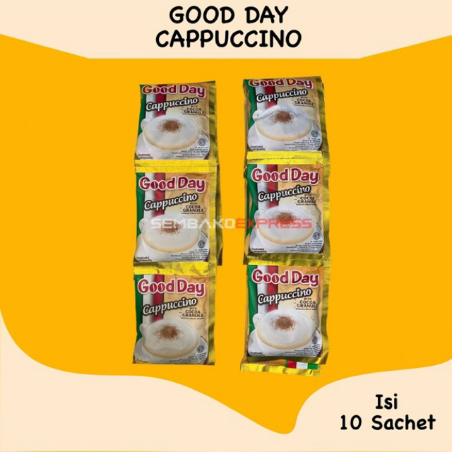 

[1 RTG] GOOD DAY CAPUCINO 10 Sachet