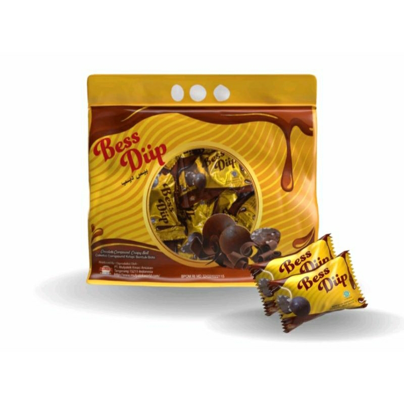 

Bess Diip Coklat || Coklat Bentuk Bola || Crispy Ball || Cemilan Coklat || Kue Lebaran || Coklat Crispy Enak dan Murah
