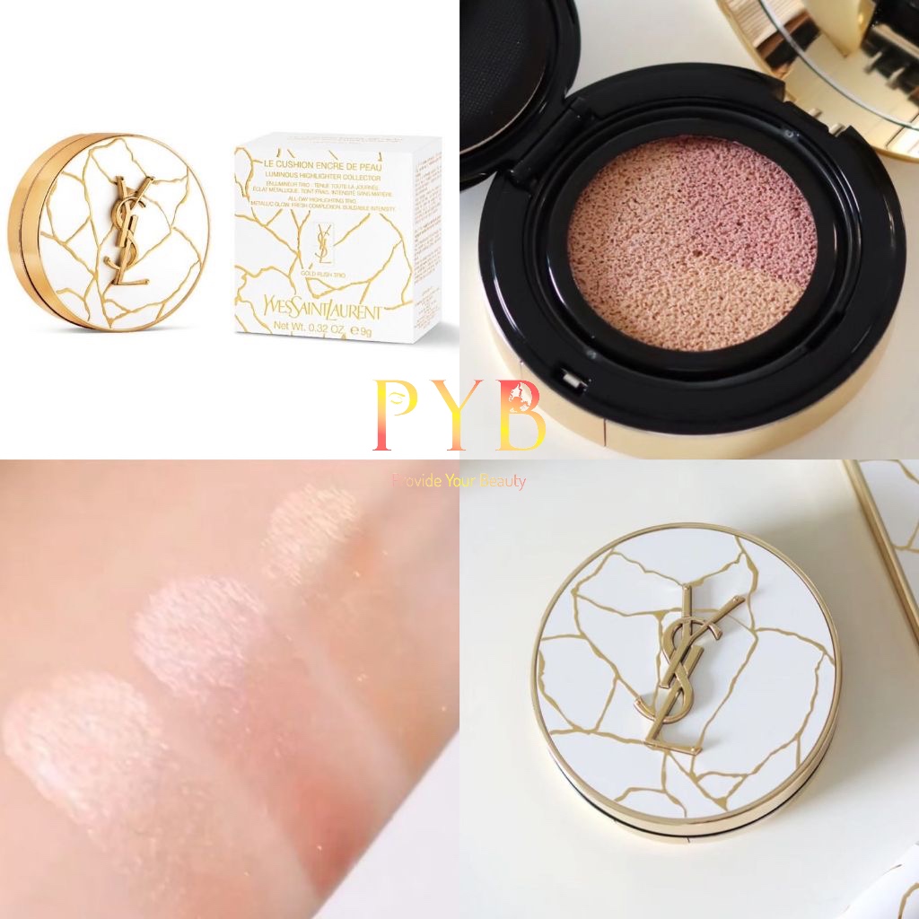 YSL LE CUSHION ENCRE DE PEAU LUMINOUS HIGHLIGHTER HOLIDAY 2023 LIMITED EDITION