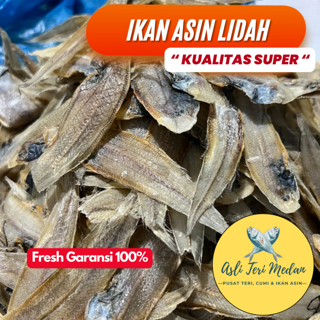 

Ikan Asin Lidah 500gr | Ikan Asin Asli Tanjung Balai