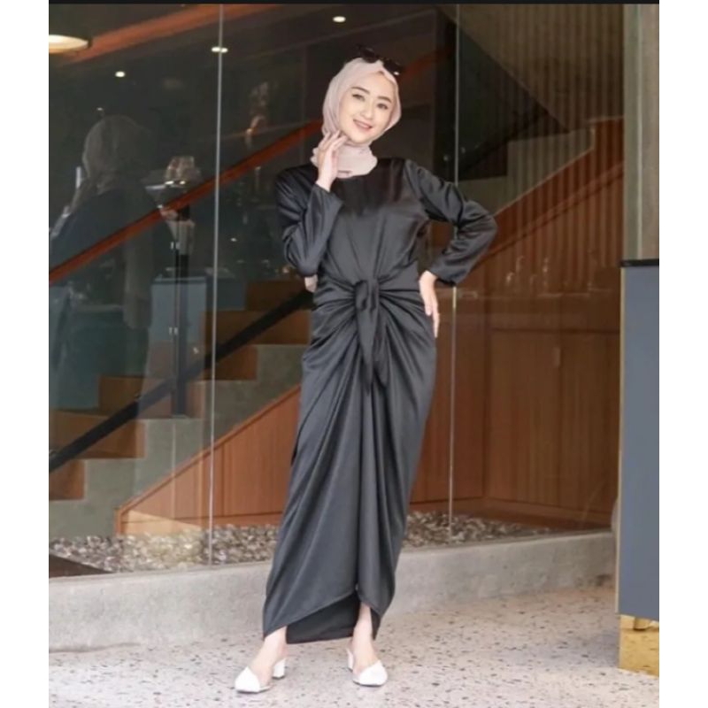 Dress lilit / inner dress / Baju rok lilit