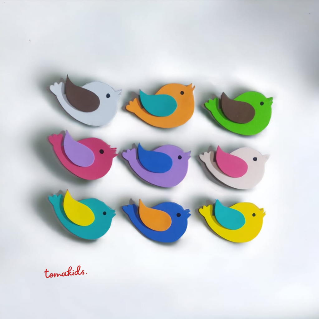 Hiasan Dinding Kelas PAUD, TK, SD | Burung