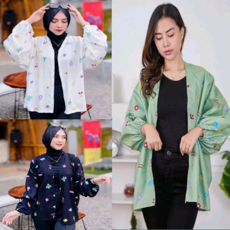 Outer Cardigan Remaja Wanita Kiyowo