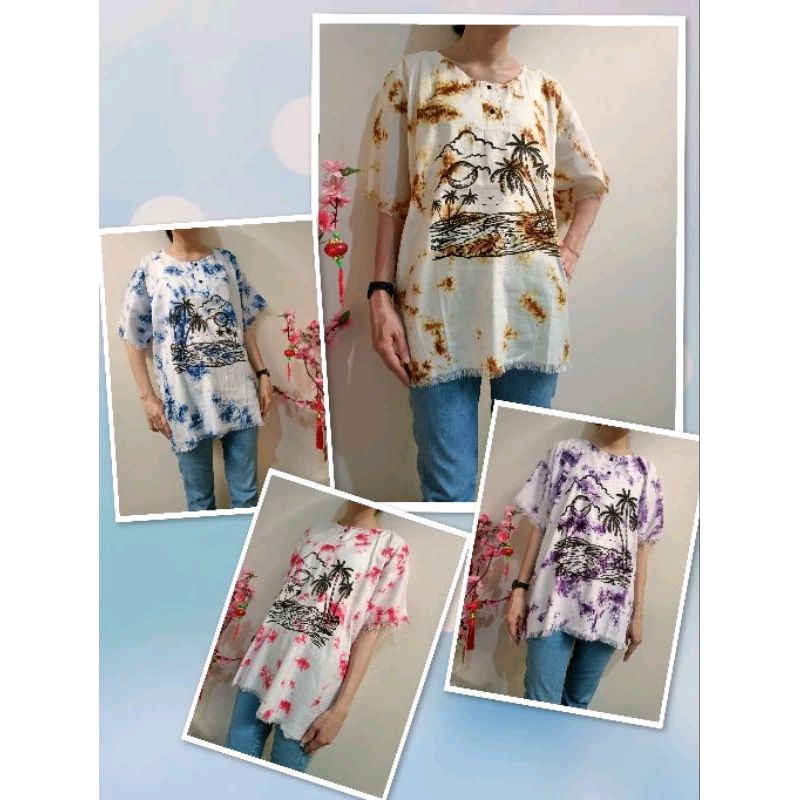 PJ BAJU BALI PANTAI/BAJU BALI RAYON/ATASAN BALI/COCOK UNTUK WANITA DAN PRIA