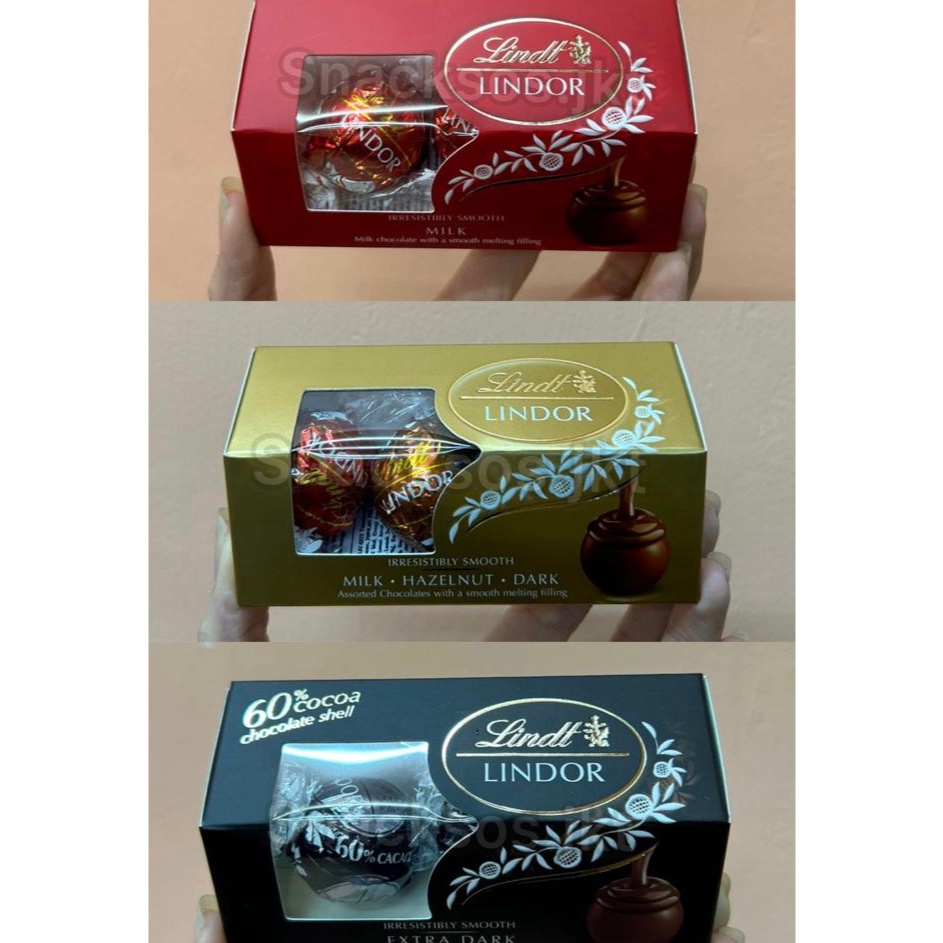 

Laris LINDT LINDOR TRIO MILK CHOCOLATE / EXTRA DARK / ASSORTED CHOCOLATE Bestseller