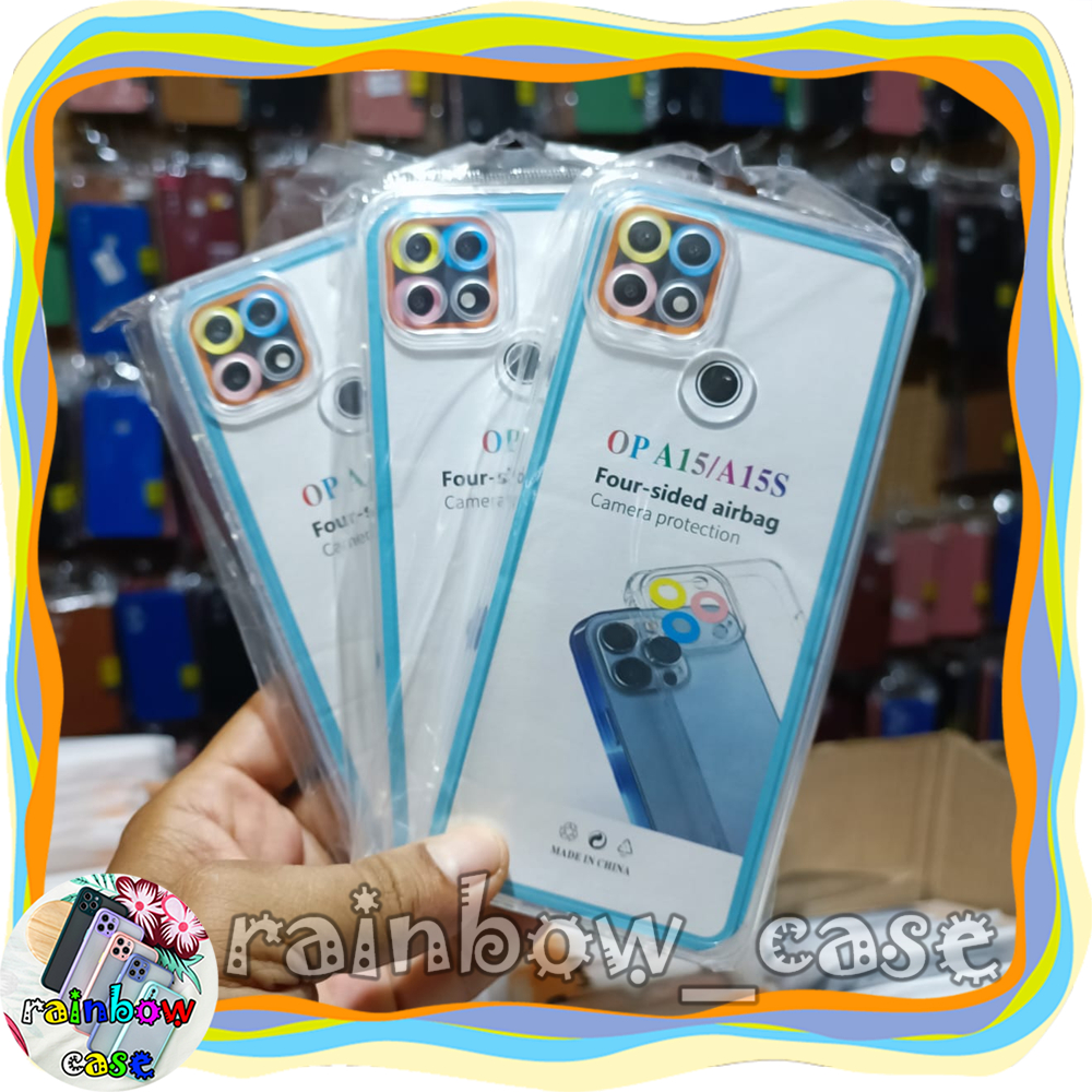 OPPO A15 / A15S CASE AIRBAG RING CAMERA PROTECT