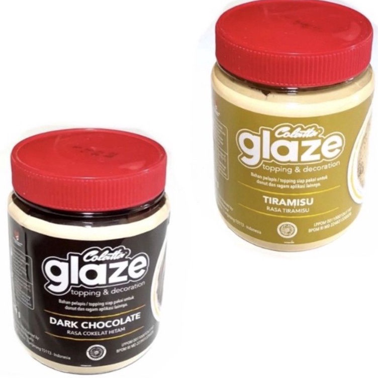 

➘✣✰ Colatta Collata Glaze Coklat , Glaze Tiramisu 250gr ( KEMASAN SEPERTI FOTO ) Seller