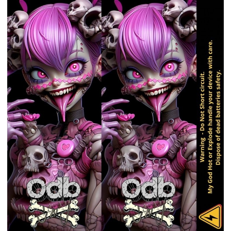 

AMBITIONSTORE - Stiker Skin Wrap Baterai 18650 Odb Motif Retro Art V2 Series - Pelindung dan Penghias Baterai 18650 Untuk Segala Merek Baterai