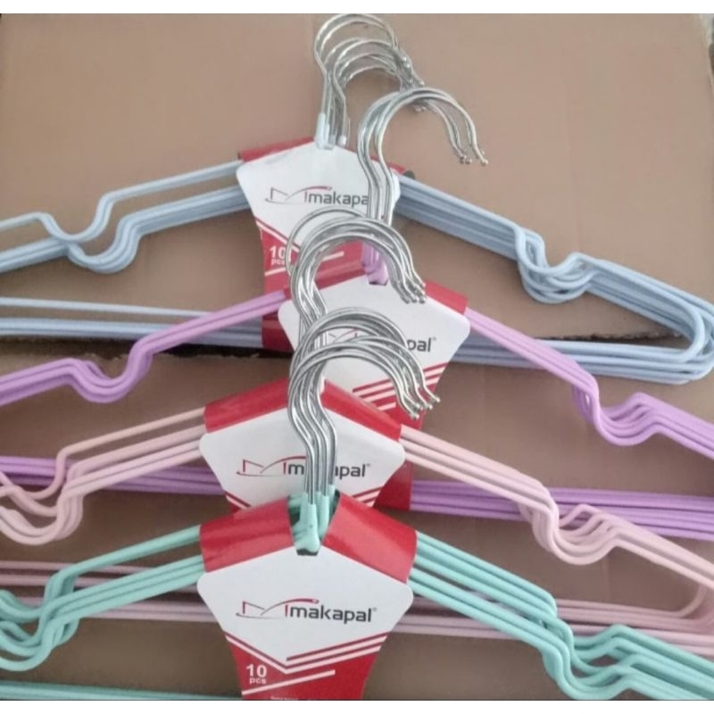 hanger stainless lapis karet anti karat