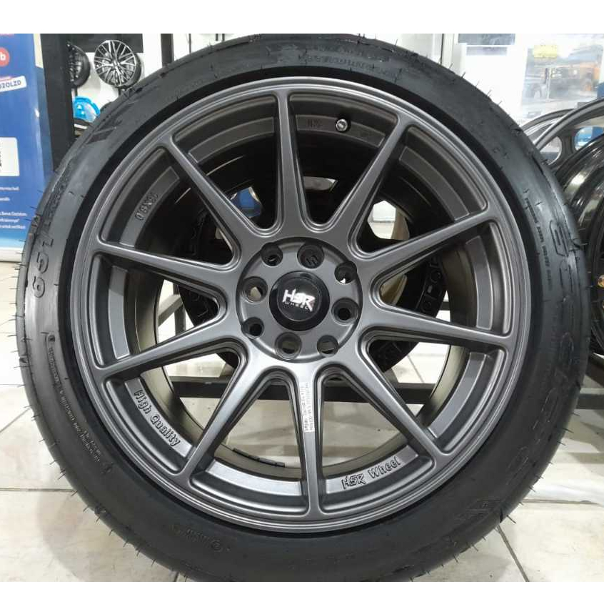 Paket Velg Mobil Celong Ring 16 HSR Shinjuku Plus ban 195 50 R16 Accelera 651 sport lebar 7-8 offset
