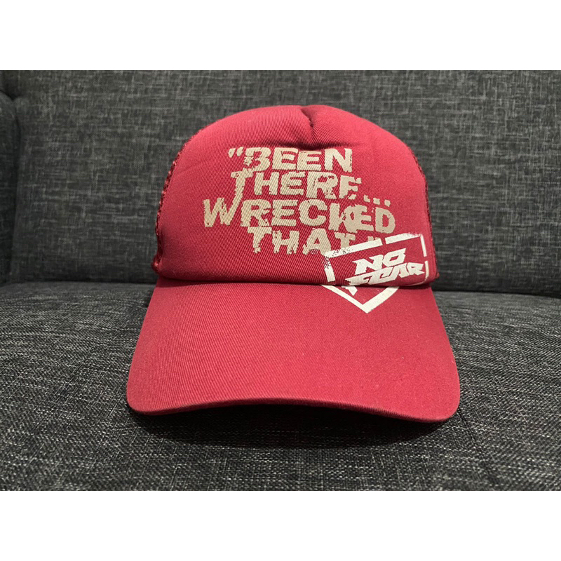 TOPI NO FEAR ORIGINAL SECOND WARNA MERAH