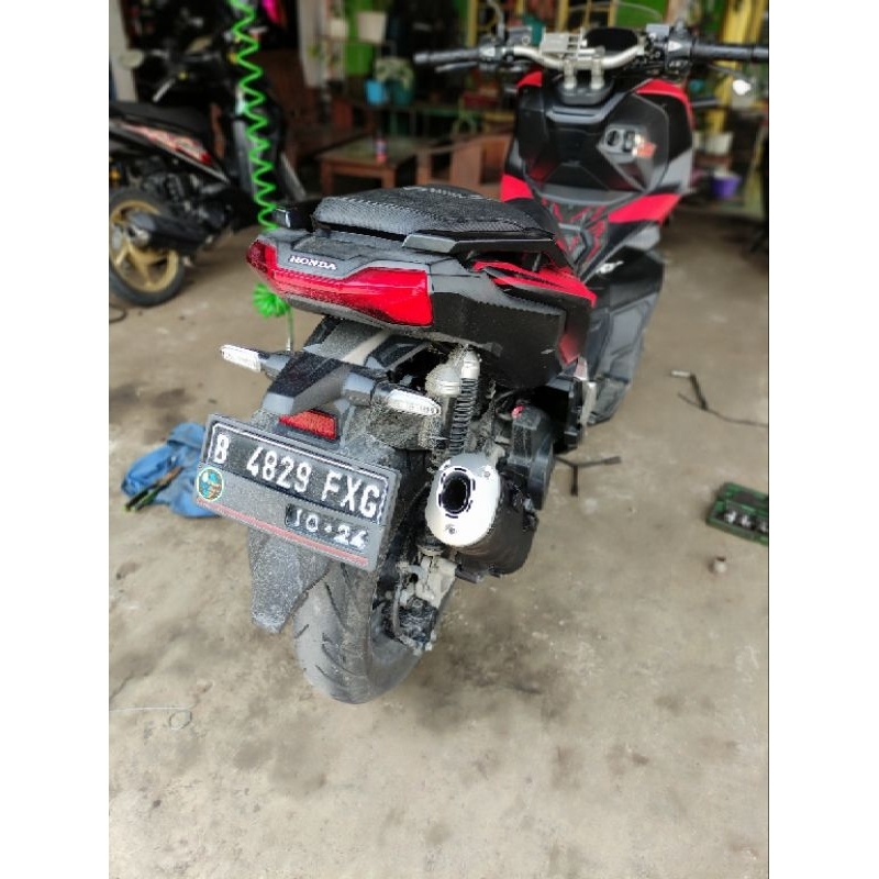 Knalpot Copy Cms Bahan original PCX160 PNP Honda ADV150 ngebas adem gerung