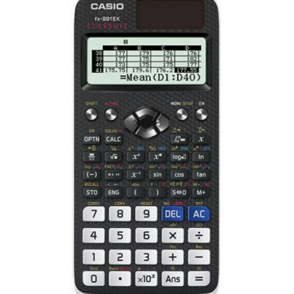 

Grosir CASIO FX-991 EX ~ Kalkulator Ilmiah/Scientific Calculator 991EX Kuliah