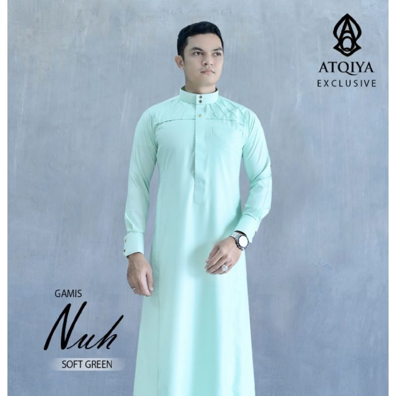 GAMIS NUH / JUBAH PRIA / GAMIS TERBARU BY ATQIYA EXCLUSIVE