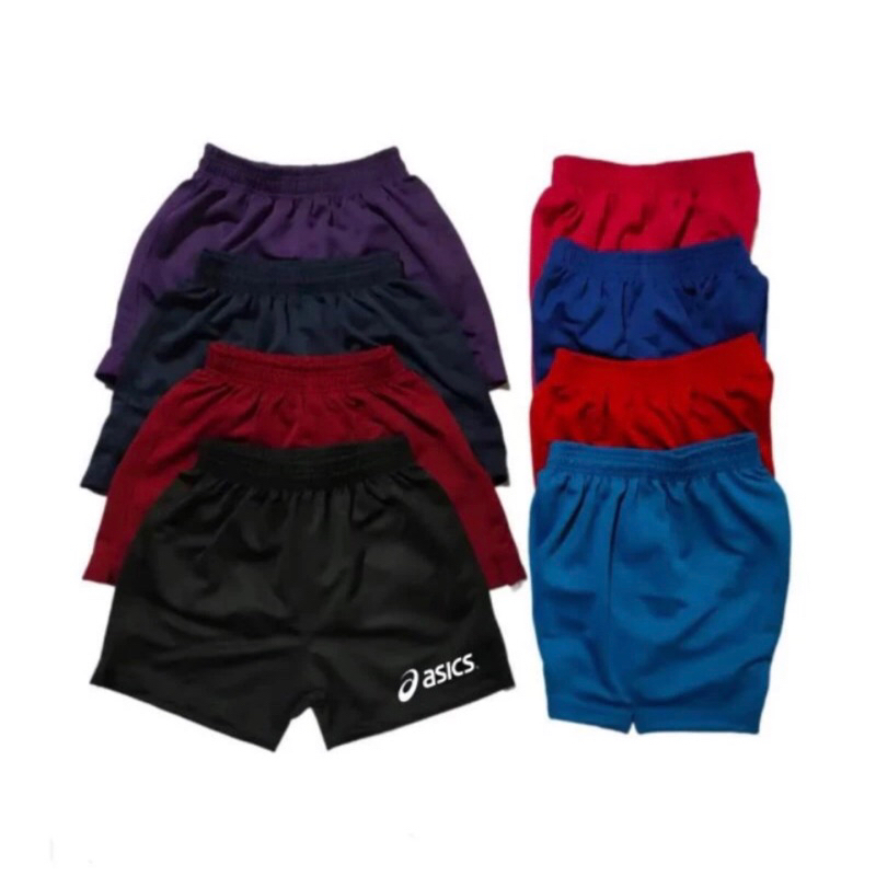 CELANA KOLOR PENDEK OLAHRAGA VOLI VOLEY WANITA BELAH PINGGIR