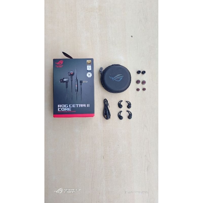 Rog Cetra 2 II only Core EarBuds dan EarTips