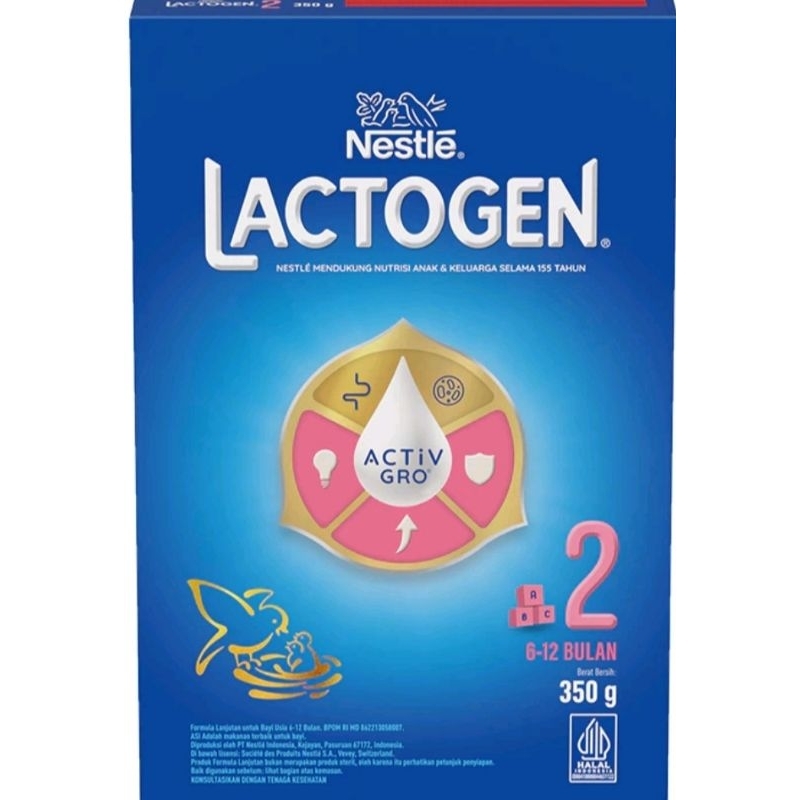 Original Lactogen 2 350 gram Termurah