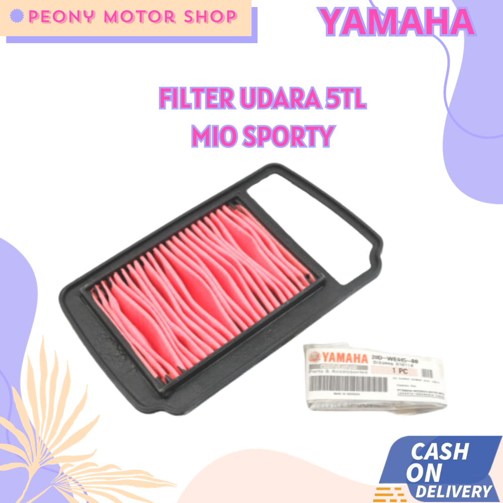 filter udara mio sporty - filter udara mio smile - saringan udara mio sporty - filter udara mio karb