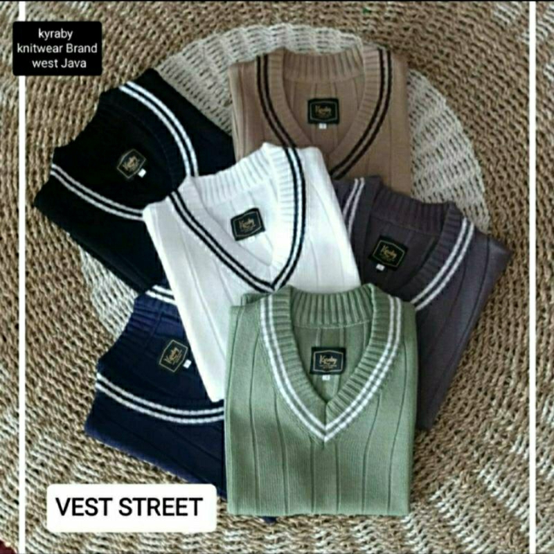 ROMPI RAJUT PREMIUM/VEST RAJUT WANITA DAN PRIA BIG SIZE 4 XL fit to 5 XL