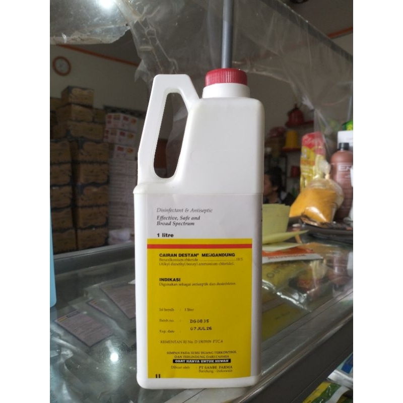 Destan Desinfektan Steril Kandang 1 Liter Tbk