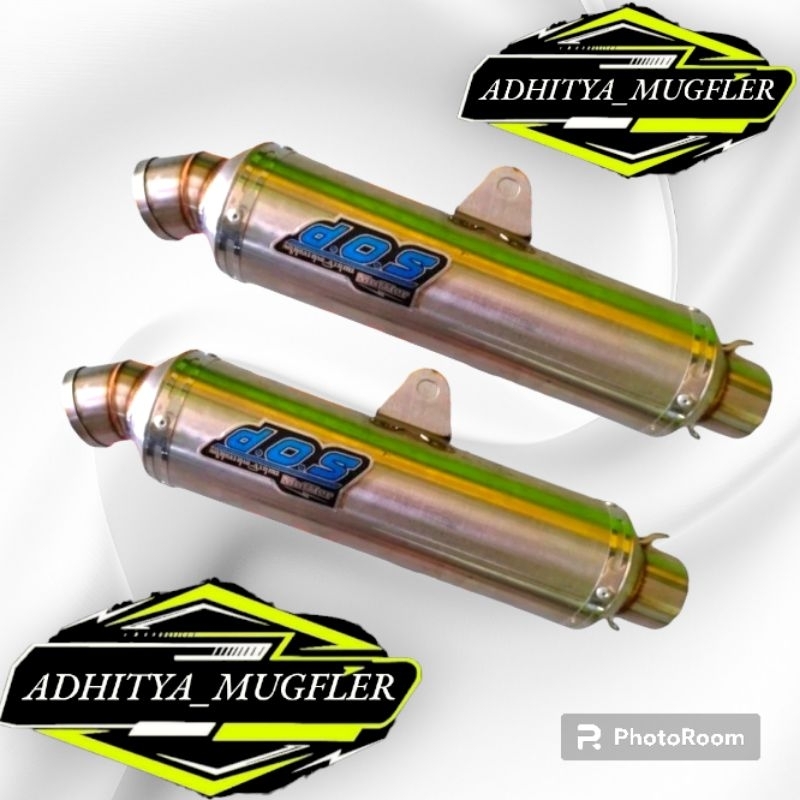 KNALPOT RACING DOS KOMPETISI DOS GP1 DOS CHA DOS JIKSAW SLENCER SAJA KNALPOT DOS GP1 KOMPETISI JENON