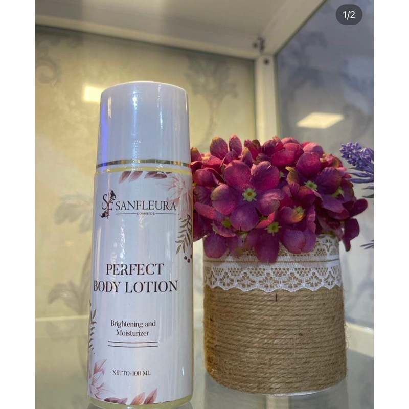 ZONA CANTIK - [BPOM] BODY LOTION SANFLEURA PERFECT WHITENING HB PREMIUM SUPER STRONG 7X dosis