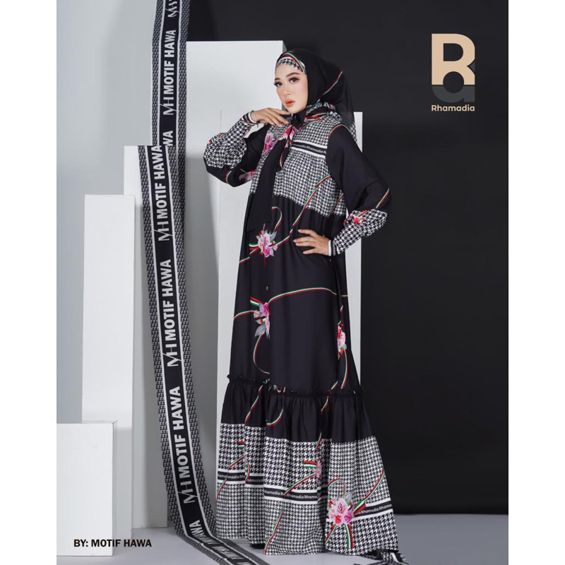 (MOTIF HAWA x Rhamadia Official) GAMIS / DRESS SET "CHARITY SERIES" BY RHAMADIA OFFICIAL