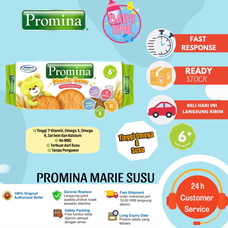 Promina Marie Susu 150gr Biskuit Bayi 6 Bulan