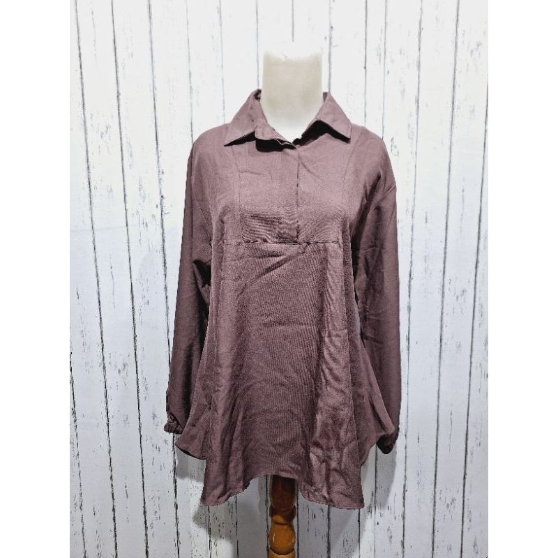 Atasan blouse wanita/ Atasan blouse korea/atasan blouse import/atasan blouse plisket