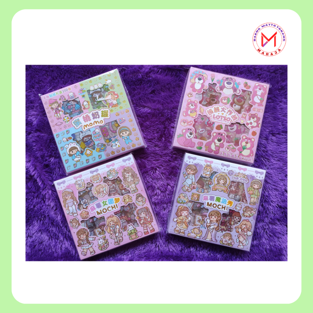 

STIKER MOMO 100 LEMBAR - DMT005
