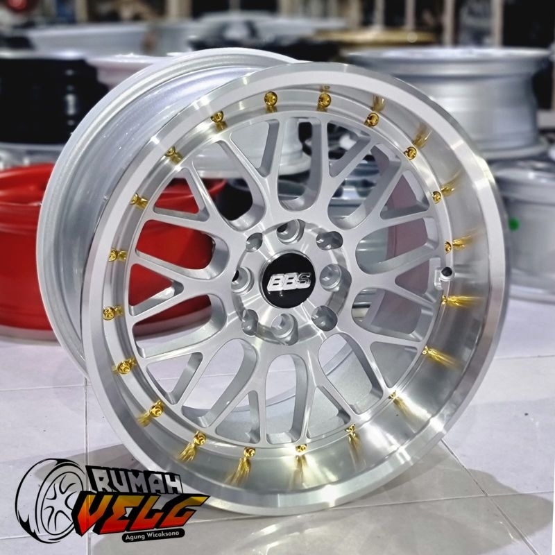VELG MOBIL R16 BBS LM Pcd.4-100/114.3Lebar 7/8.5 Et.37/30